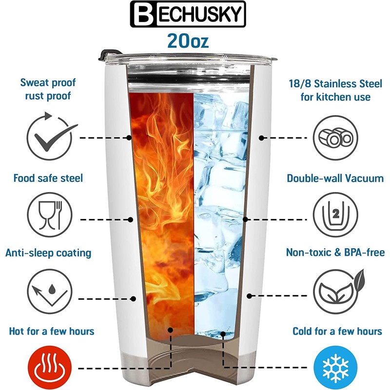 BECHUSKY Christian Tumbler Bible Verse Flower Gifts For Women Faith