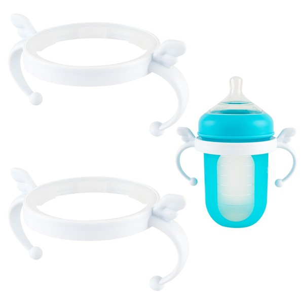 XUNICUTE Baby Bottle Handles for Boon Bottles, Ergonomic Bottles Holder