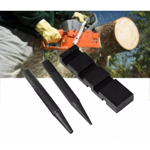 Pocket Chain Breaker, Pocket Chainsaw Chain Repairing Mending Tool Set,