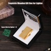 Classic Brass Lighter Luxury Exquisitely Carved Vintage Side Slide Ignition