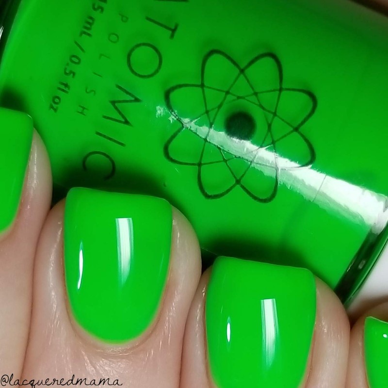 Neon (Ne) Green Nail Polish