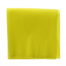 SOS Supply 24" x 24" Nonwoven Treated Yellow Dust Cloths (Pack of 50)
