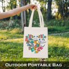Book Lover Heart Shape Shopping Bag Bookworm Reusable Tote Bag