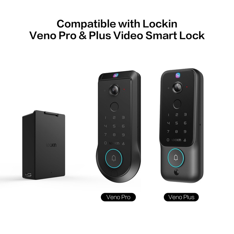 Lockin Rechargeable Battery for Veno Pro&Veno Plus Video Smart Lock
