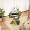 solaround Acrylic Nightstand Side Table Modern Design Clear Home Decor