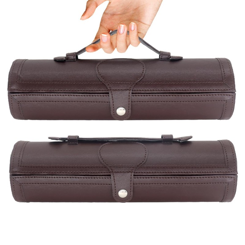 Shoe Shine Kit with PU Leather Sleek Elegant Case, Travel