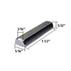 Shower Door Strike Jamb Pyramid Magnet for Swing Shower Doors
