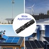 Solsop Solar Plug - Male/Female Solar Plug, IP67 Waterproof PV
