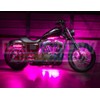 LEDGlow 6pc Advanced Pink LED Motorcycle Accent Neon Underglow Lighting