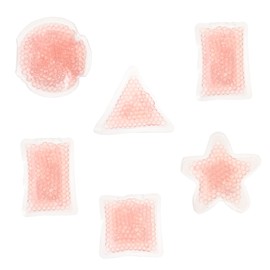 Healvian 6pcs Hot Cold Therapy Reusable Gel Ice Pack Injuries Relief Cooling Gel Bag for Boys and Girls Adults and Photography