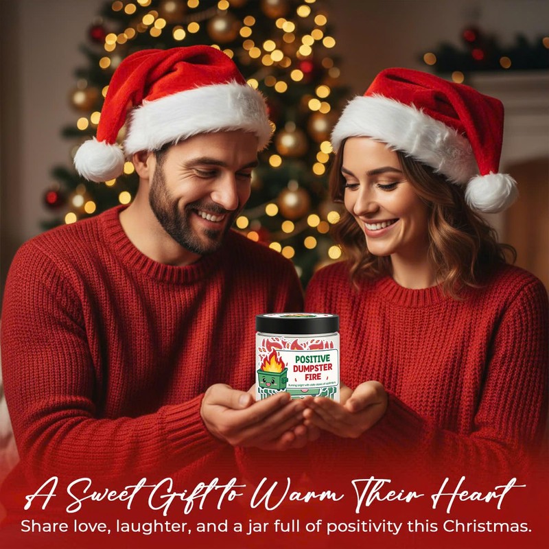 60 Positive Dumpster Fire Jar, Affirmation Cards For Women, Dumpster