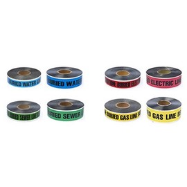 Black Swan Blue Detectable Marking Tape (2" x 1000')