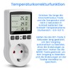 Digital Temperature Controller Sockets 230 V, Premium Thermostat Socket with
