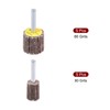 sourcing map 15mm, 25mm Flap Wheels Shank Mounted Sanding Disc