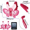 BTSKY Fluff Butterfly Baby Toddler Walking Harness with Safety Rein