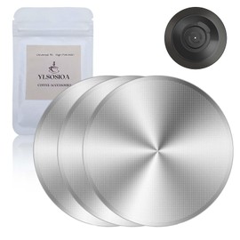3 Pack 53.3mm Espresso Puck Screen for Breville 54mm Portafilter, 0.2mm Ultra-Thin 316 Stainless Steel Filter Screen with Cleaning Blind Disk