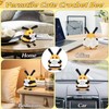 A AIFAMY Graduation Gifts, Positive Bee Funny Crochet Bee with