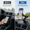Car Phone Mount for Navigation – Adjustable Height Suction Cup