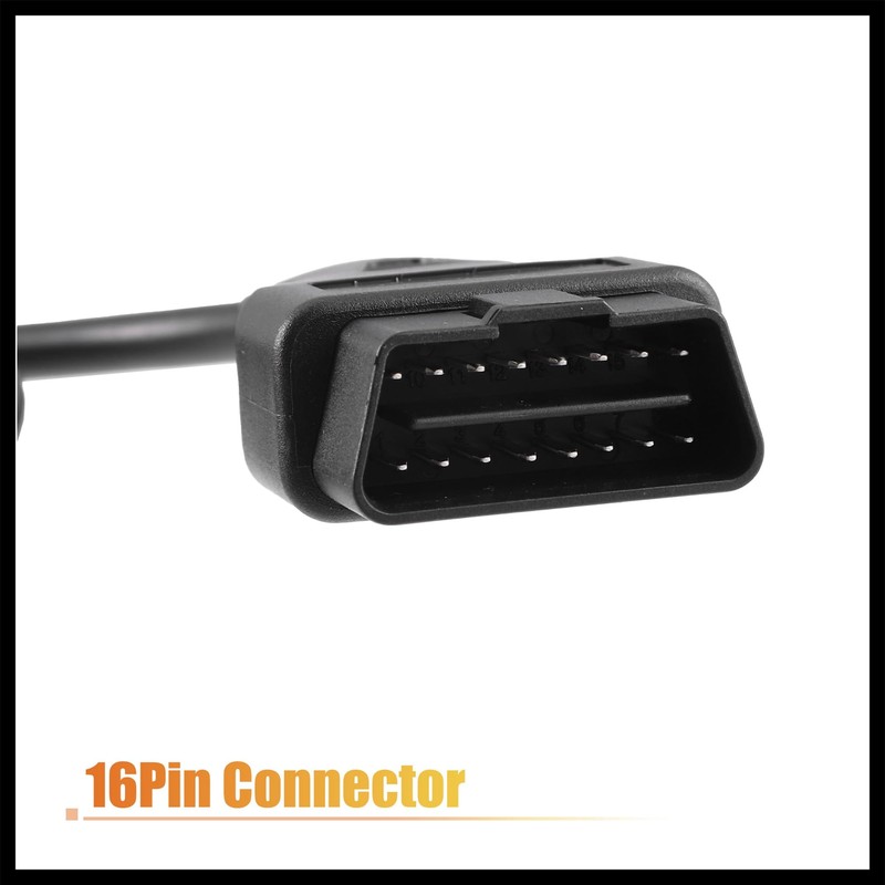 Hihaha OBDII OBD2 Main Cable Diagnostic Tool Adapter Connector Cable