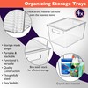 ClearSpace ClearSpace X-Large Plastic Storage Bins With Lids - Perfect