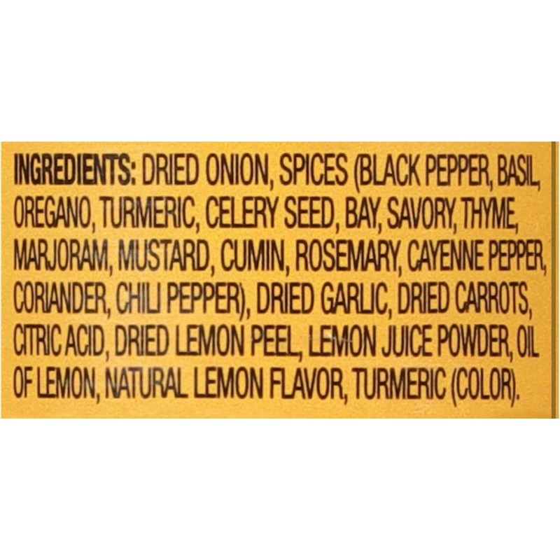 Does Not Apply Dash Salt-Free Seasoning Blend, Lemon Pepper, 2.5