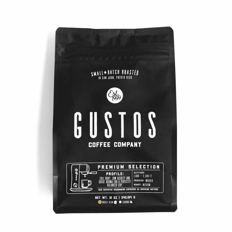 Gustos Coffee Premium Selection | Puerto Rican High End Medium