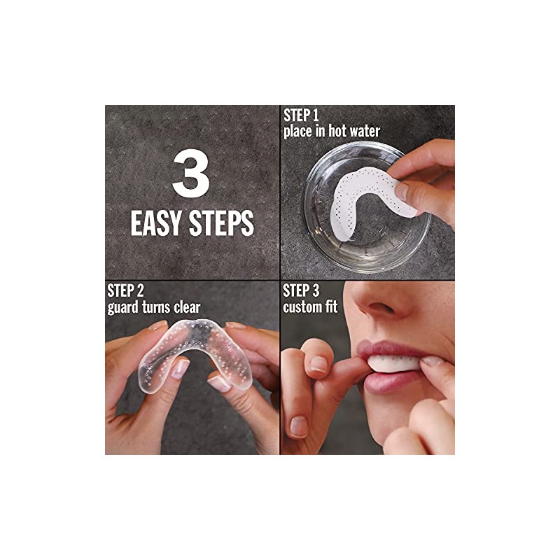 Protector dental nocturno – Cómodo protector bucal para bruxismo –