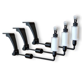 3 TBNS Bite Indicator Swingers Carp fishing Tackle for Bite Alarms and bank sticks (White)