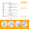 AshKiz Pizza Rack, Pizza Pan Rack, 5 Tier Stainless Steel