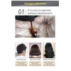 Meidu 2 Bottles of Black Hair Dye Shampoo 3 in
