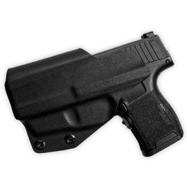 IWB Tuckable Claw Holster - Inside The Waistband - Red Dot Ready fits Sig P365 with Lima Laser (Black, Right)