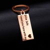 Drive Safe Keychain, I Need You Here with Me, Trucker