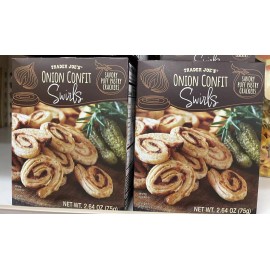 Trader Joe's 2 Pack Trader Joe’s Onion Confit Swirls NEW ITEM 2.64 oz Each Pack 🧅🧅