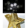 LED Snowflake Projector Star Christmas Tree Topper