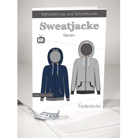 Sewing Pattern and Sewing Instructions - Men's Sweat Jacket