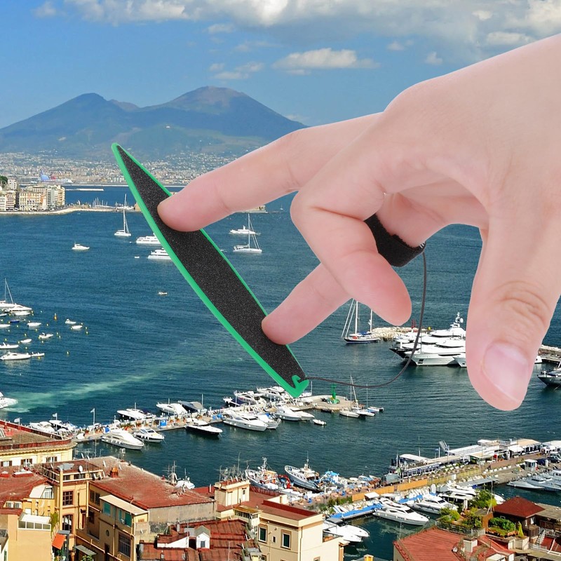 30Pcs Wind Finger Surfboard Mini Wind Surfing Toys Finger Surf