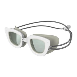 Speedo Junior Sunny G Sea Seasiders Swimming Goggles | Anti-Leak | Stylist Design | Kids Holiday, White/Grey, One Size