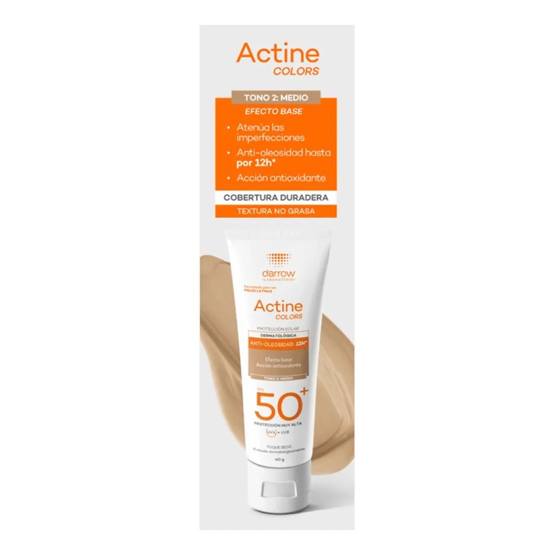 Darrow Protector Solar Actine Colors Tono Medio 40gr