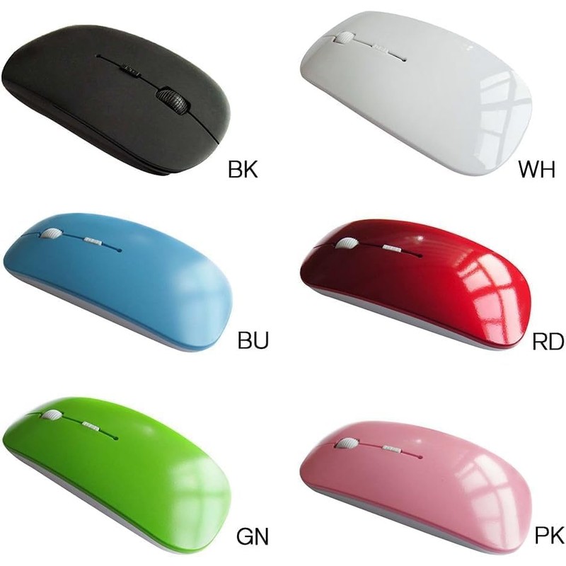 Wireless Mouse,Slim Portable Wireless Mouse for Laptop DPI Optical with