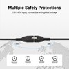 Cable Power Cord 6-Pin for Smart Desk Lifting Desk Push