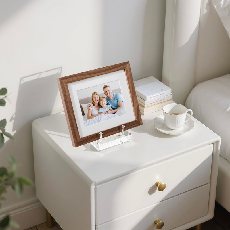 Acrylic Easel Display Stand, Compact and Versatile Stand with Adjustable