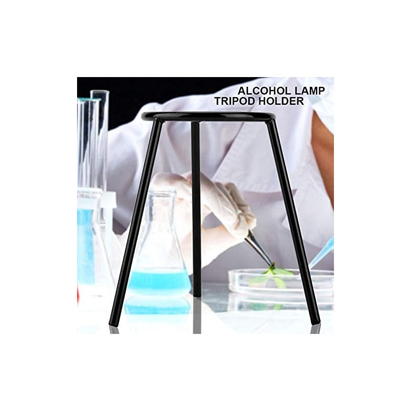 Laboratory Tripod Heat-Resistant Burner Stand for Physics Chemistry Teaching Physics