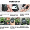 MACHSWON Waterproof Speaker Loudspeaker Music Audio Player for Motorcycle ATV