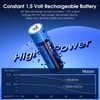 Hixon AA Rechargeable Batteries with Charger,Hixon 3500mWh High-Capacity Rechargeab...