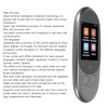 Language Translator Device 126 Different Languages 2.4inch LCD Touch Screen