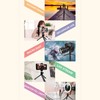 KINGJOY Desktop Tripod 2 Sections Retractable Mini Tripod for Live