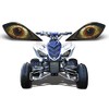 AMR Racing ATV Headlight Eye Graphics Decal Cover Compatible with