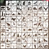 DZXCYZ 80 Pcs 6 x 6 Inch Stencils for Painting