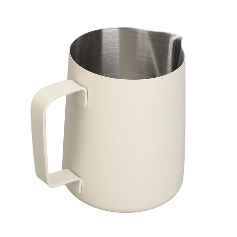 Pull Flower Cup Stainless Steel Art Froth Cup Pointed Mouth
