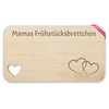 SB02 Wooden Heart Breakfast Board – Mother's Day Mum –